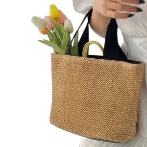 Mini Straw Bucket Bag✨️